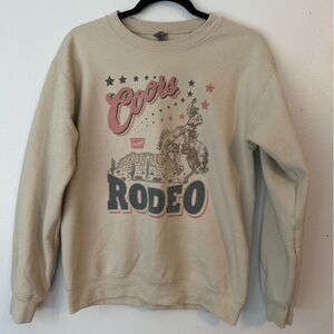 Coors Beige Crewneck Sweatshirt – Graphic Pullover